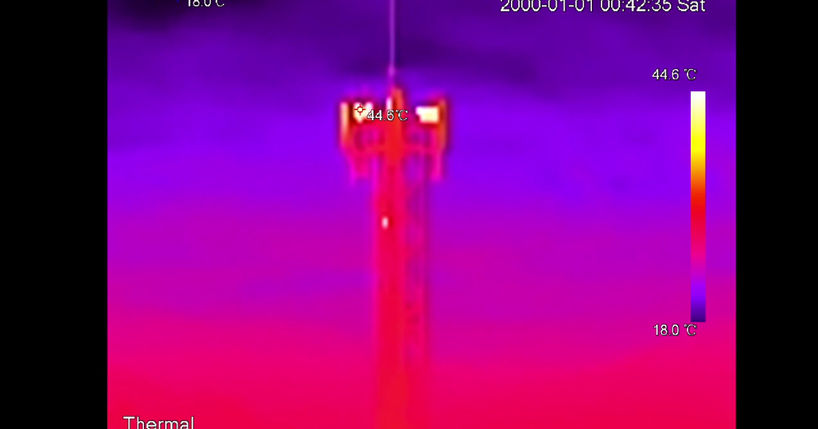 Speed Dome Térmica VIP 9401 PTZ TH FT - Antena